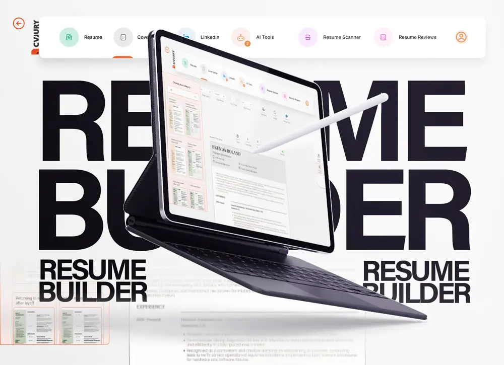 Resume Builder app - CVJury